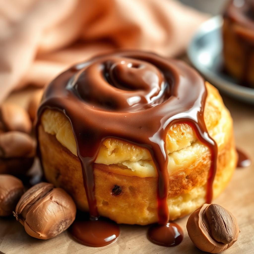 Cinnamon roll Nutella Cinnamon Roll